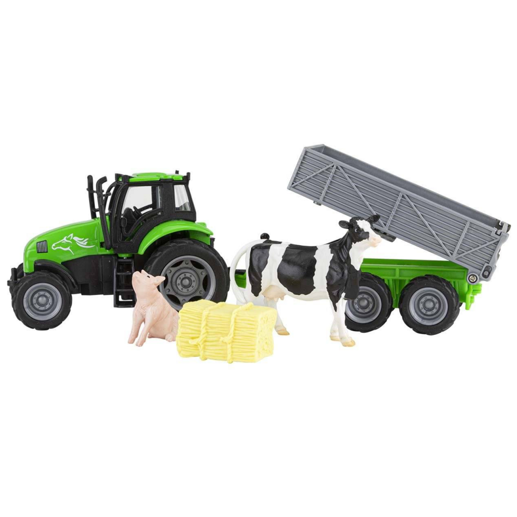 Stablemate Farm Tractor & Tag-A-Long Wagon