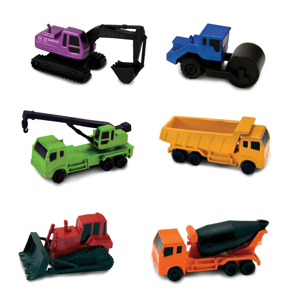 Safari Ltd Construction Vehicles Toob contents