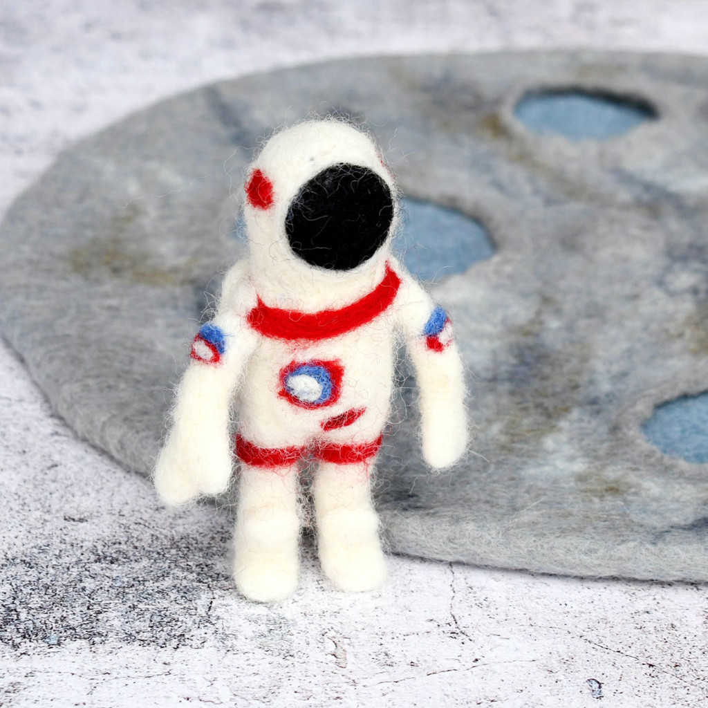 Tara Treasures Moon Crater with Astronaut Space Playscape astronaut