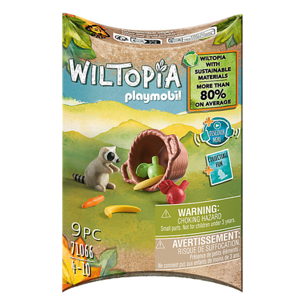 Playmobil Wiltopia Raccoon packaging