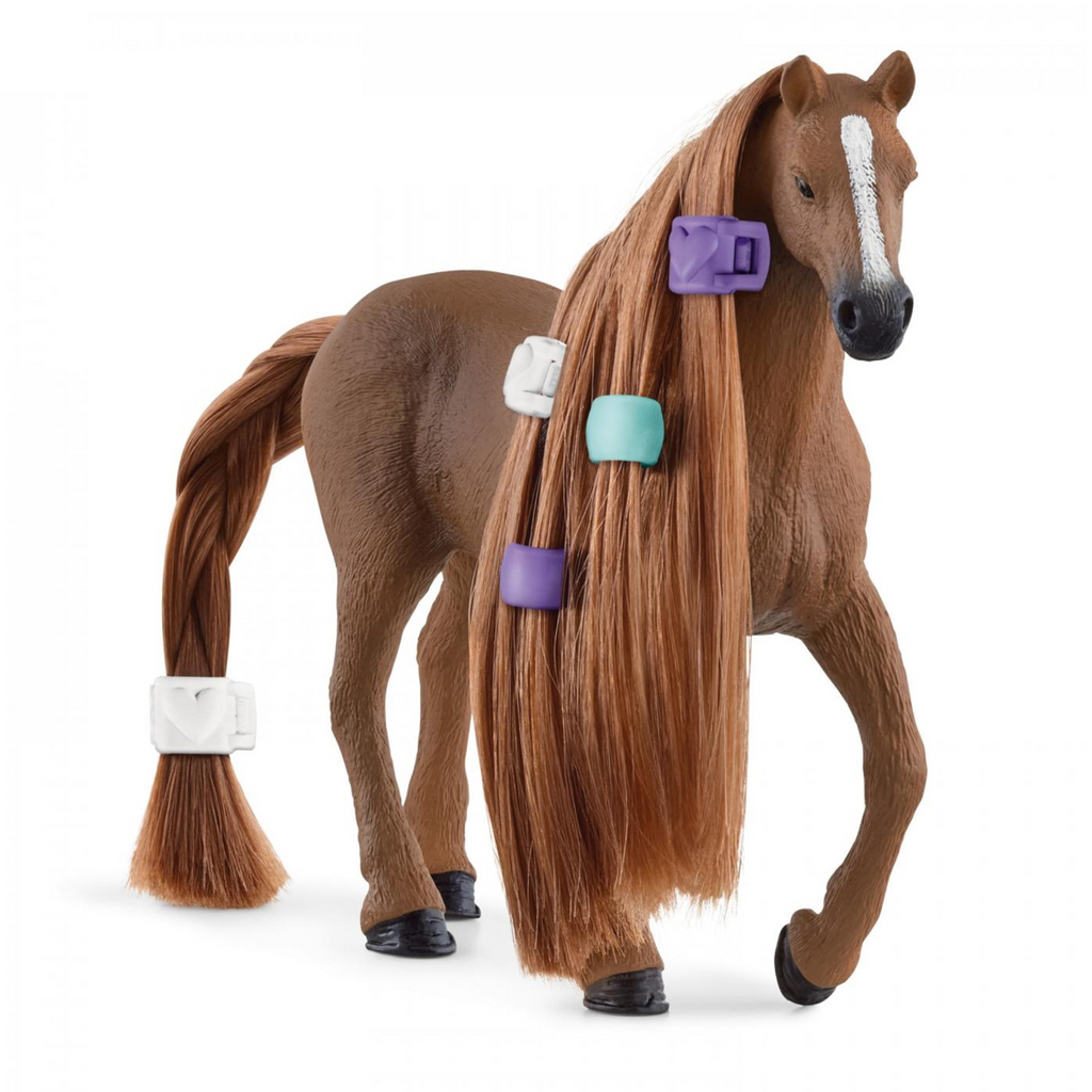Schleich Beauty Horse English Thoroughbred Mare with beads