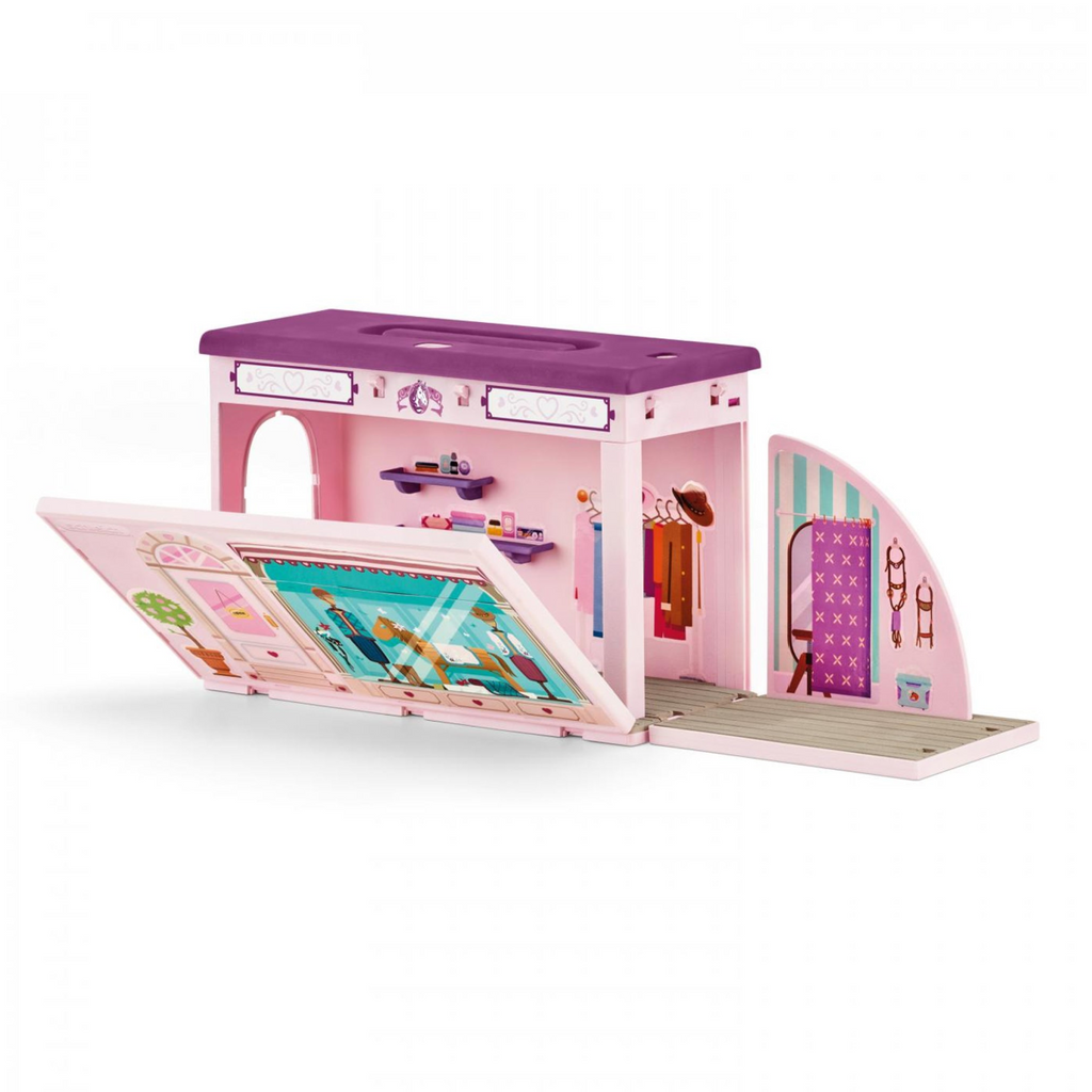 Schleich Horse Pop-Up Boutique folding open