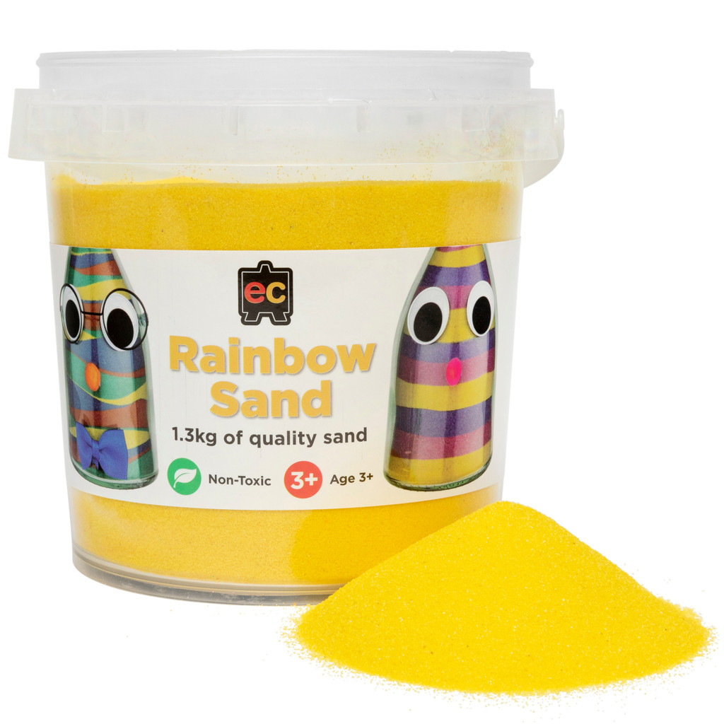 Rainbow Sand 1.3kg Yellow
