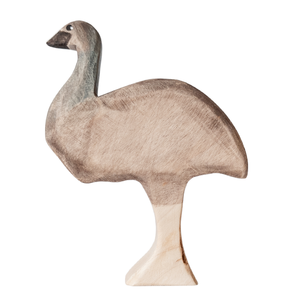  NOM Handcrafted Emu wooden toy
