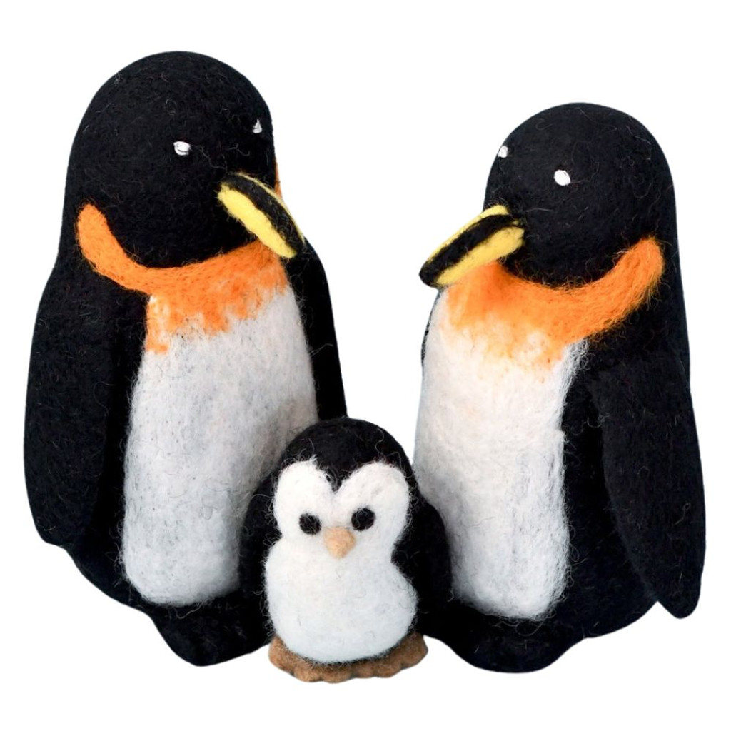 Tara Treasures Felt Penguin toys