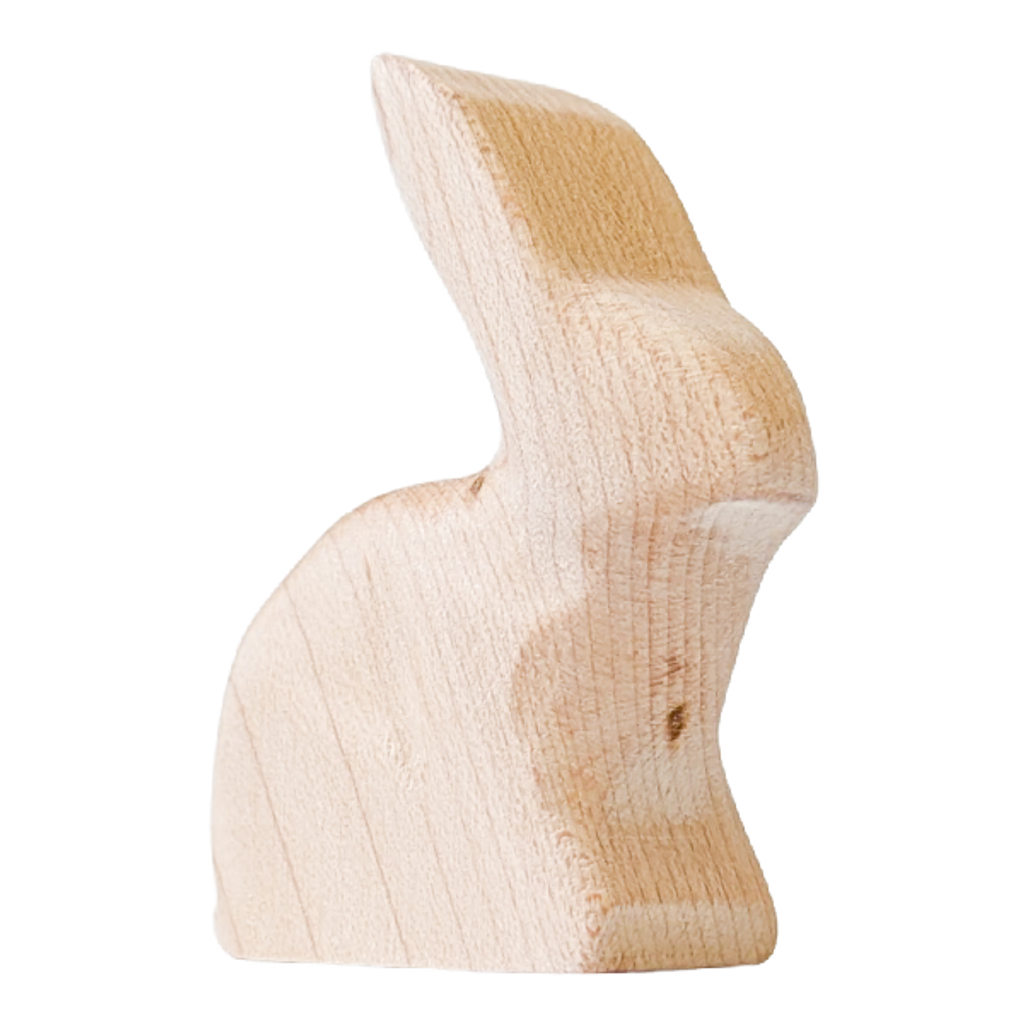 NOM Handcrafted Rabbit Sitting - Blank