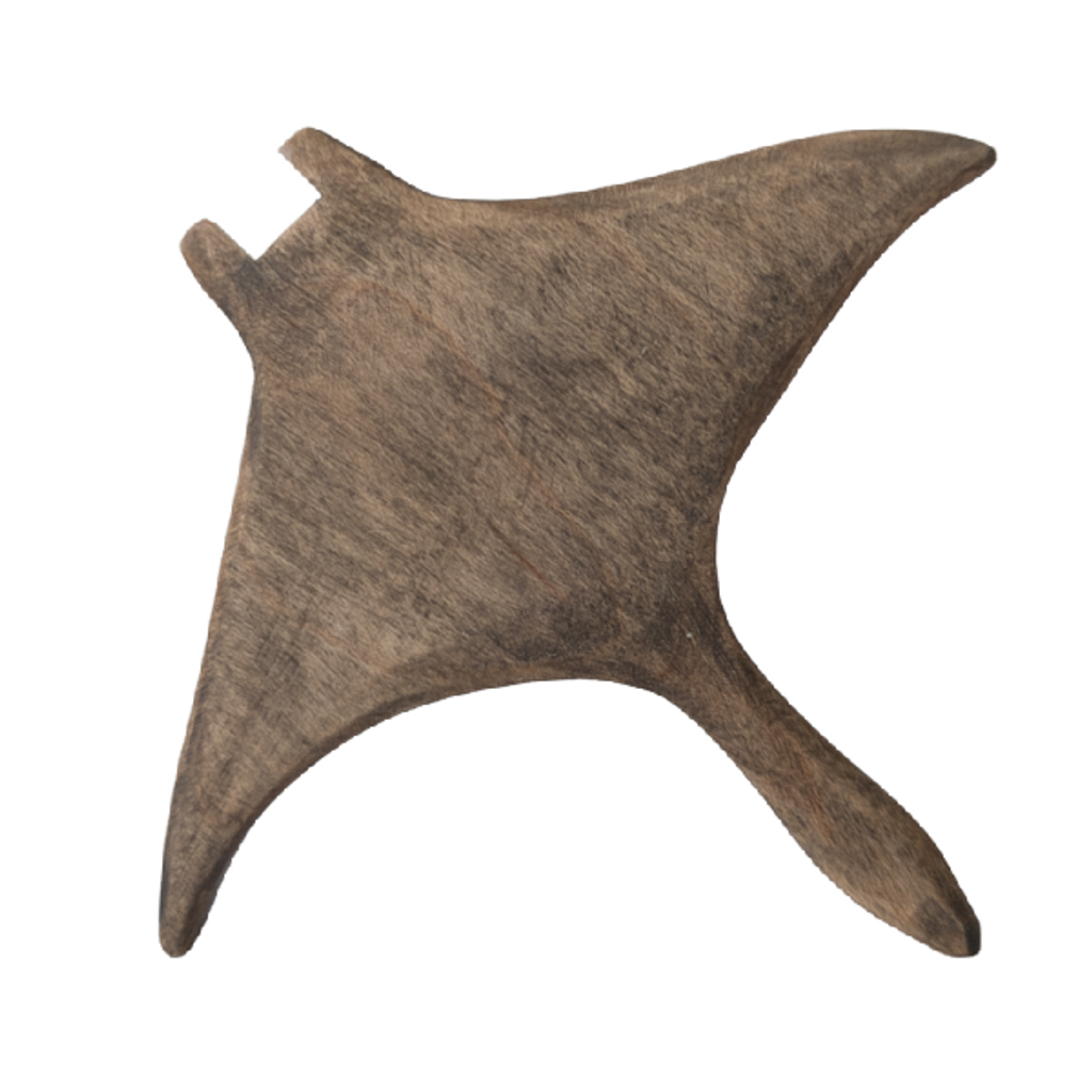 NOM Handcrafted wooden Manta Ray toy