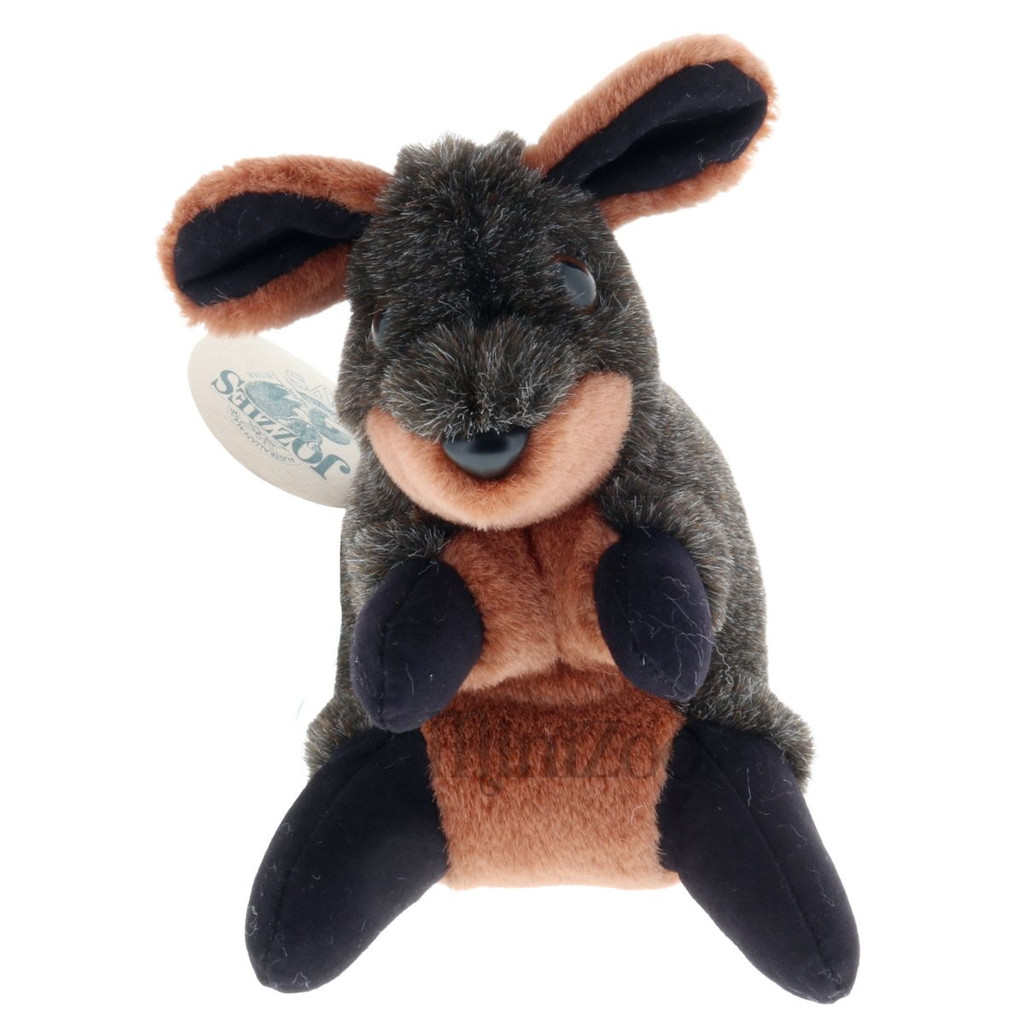 Jozzies Johnny Boy Swamp Wallaby soft toy Australian made MiniZoo