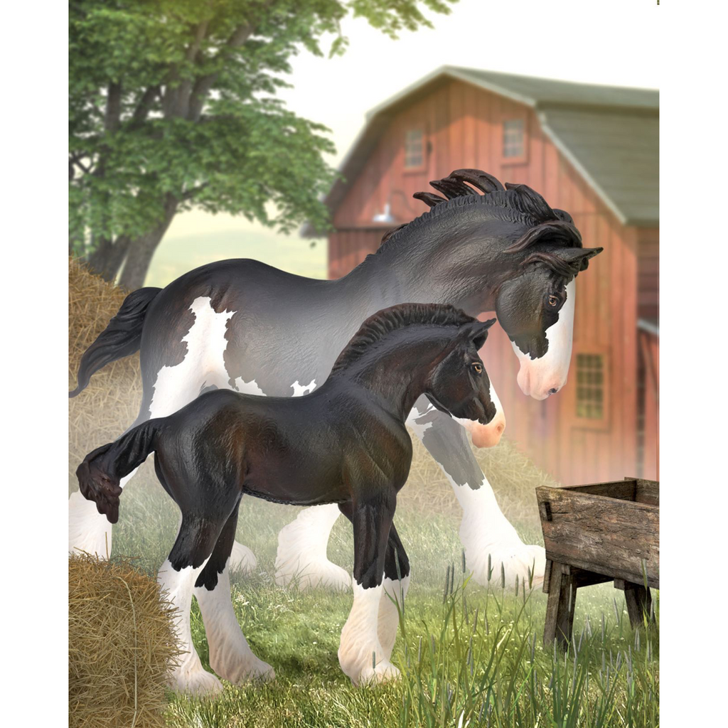 CollectA Clydesdale Foal Black