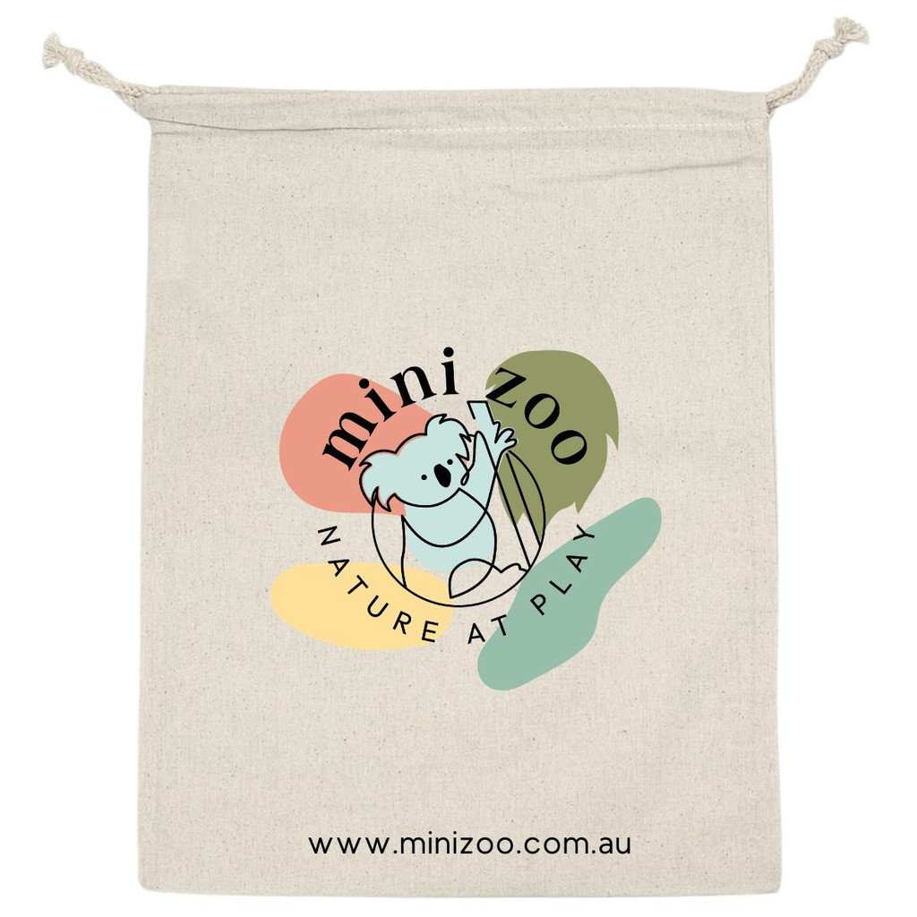 MiniZoo Drawstring Bag Logo Colour