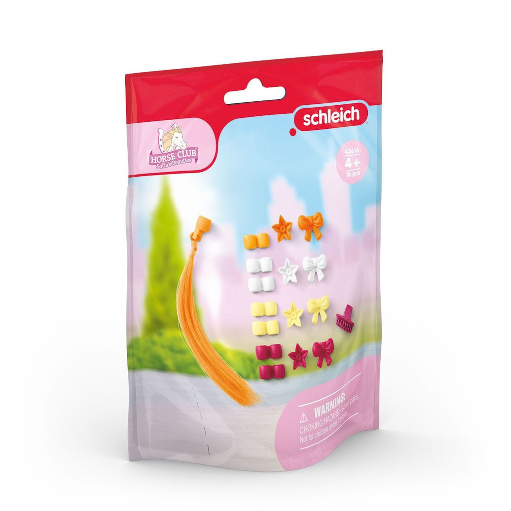 Schleich Horse Hair Clip Accessories