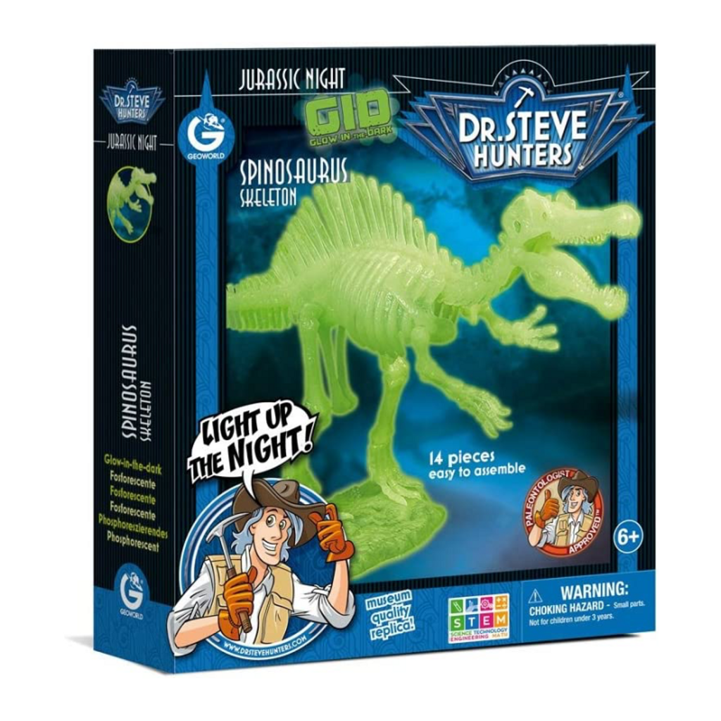 Dr Steve Hunters Glow-in-the-Dark Spinosaurus