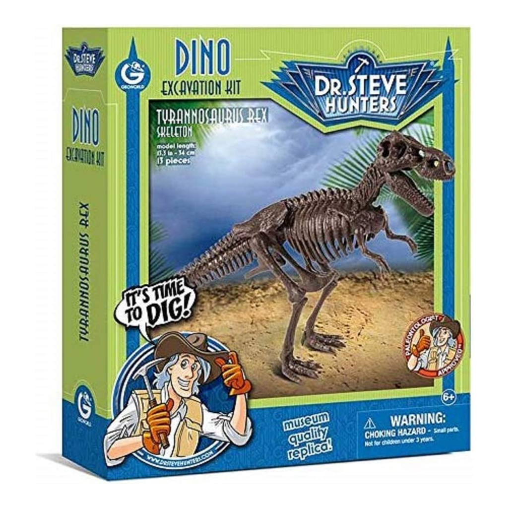 Dr Steve Hunters Tyrannosaurus Dino Excavation Kit