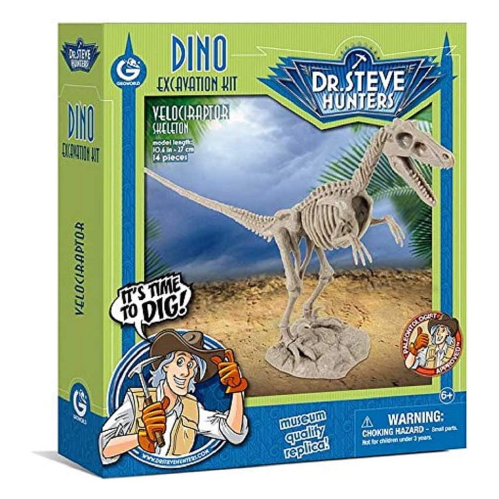 Dr Steve Hunters Velociraptor Excavation Kit