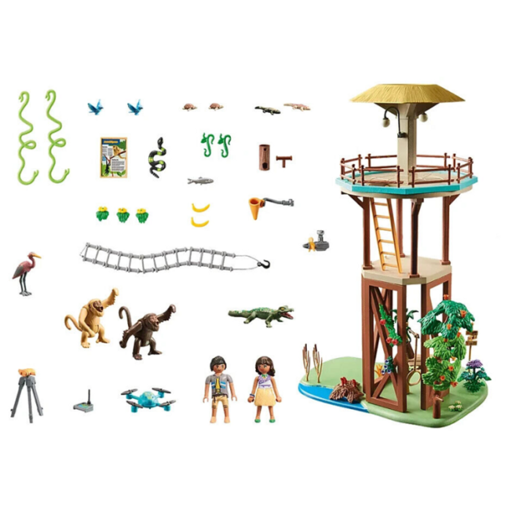 Playmobil Wiltopia Research Tower with Compass