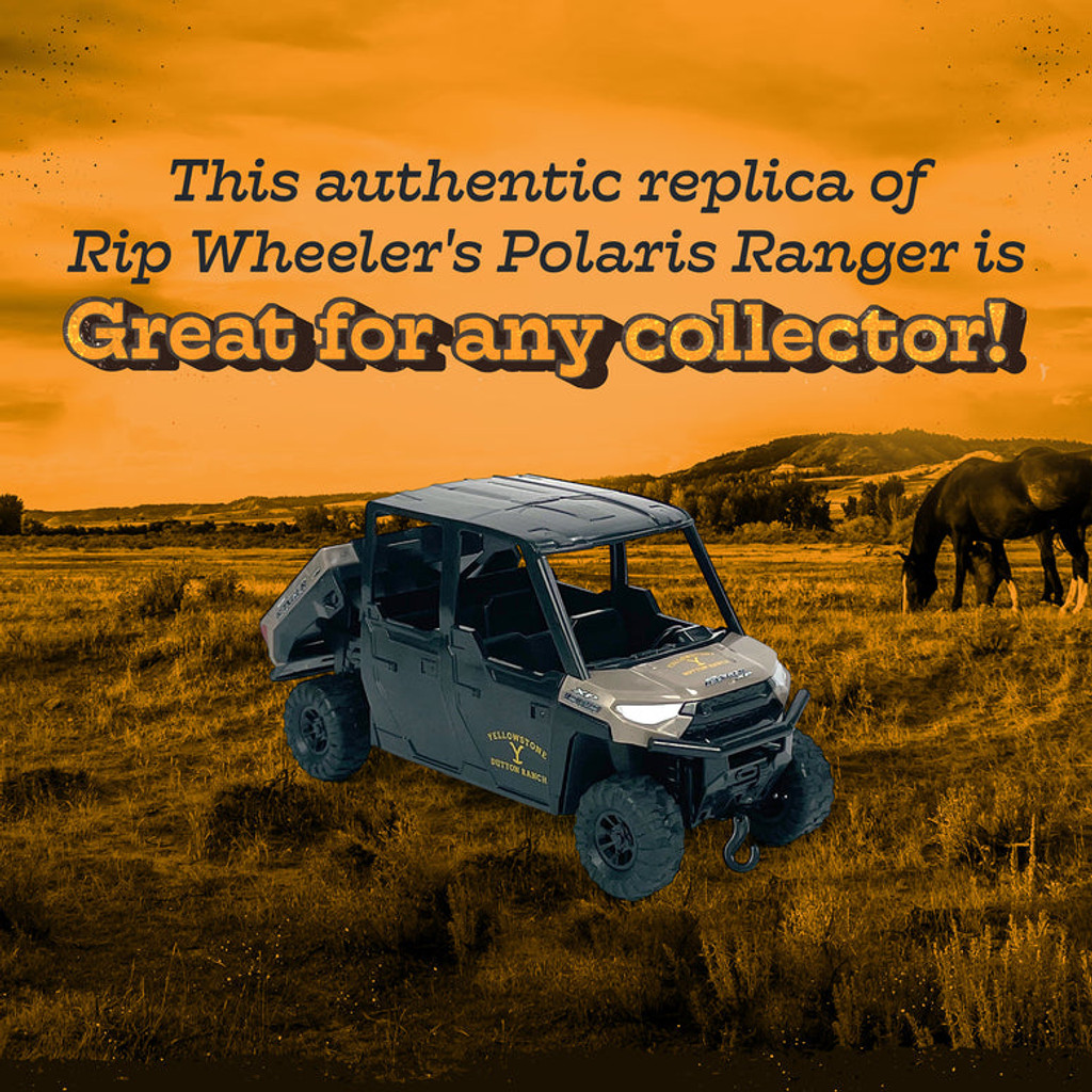 Big Country Toys Yellowstone Rip Wheeler Polaris Ranger Truck