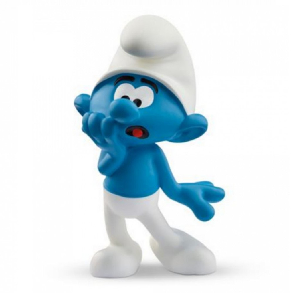 Schleich Scaredy Smurf