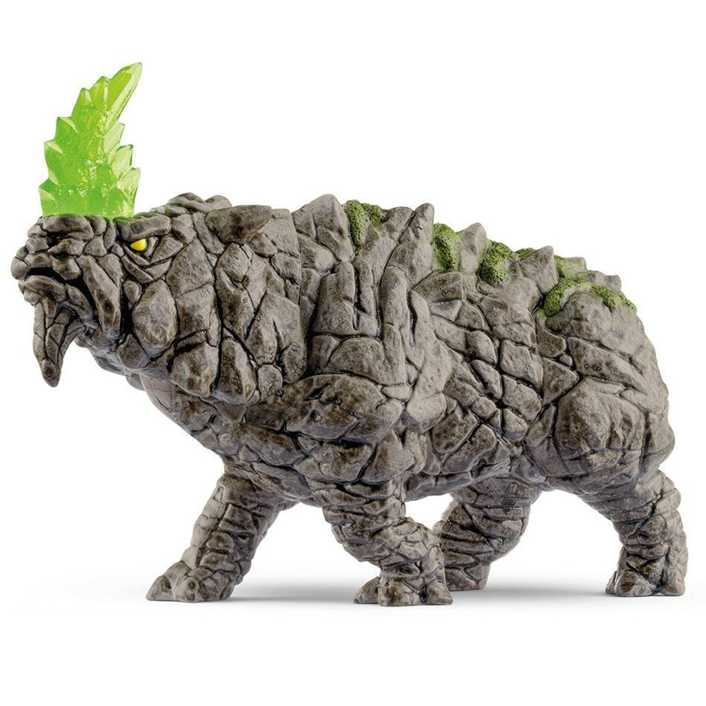 Schleich Battle Rhino Eldrador creature head move