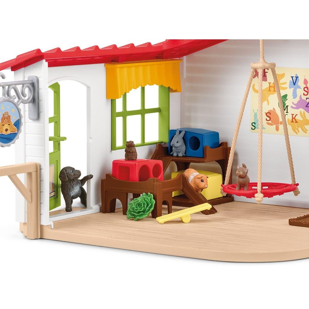 Schleich Pet Hotel playset playroom