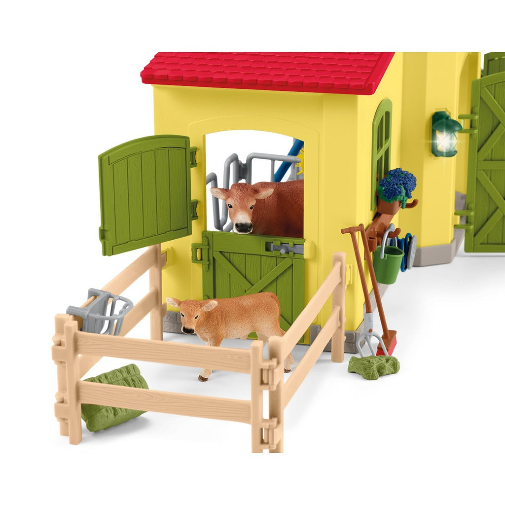 Schleich Large Farm playset cow toys