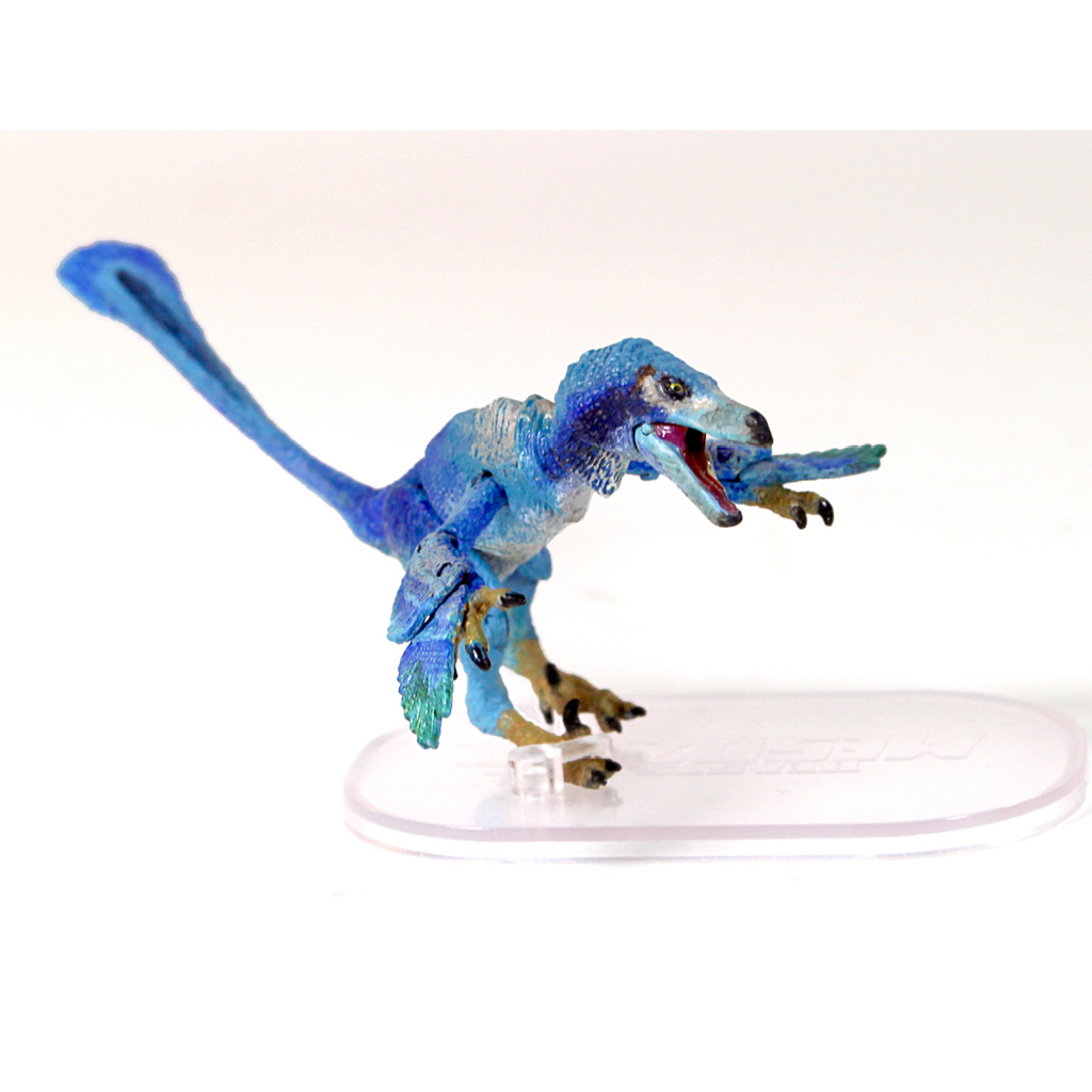 Creative Beast Studio Velociraptor Osmolskae Blue 1:18 Scale