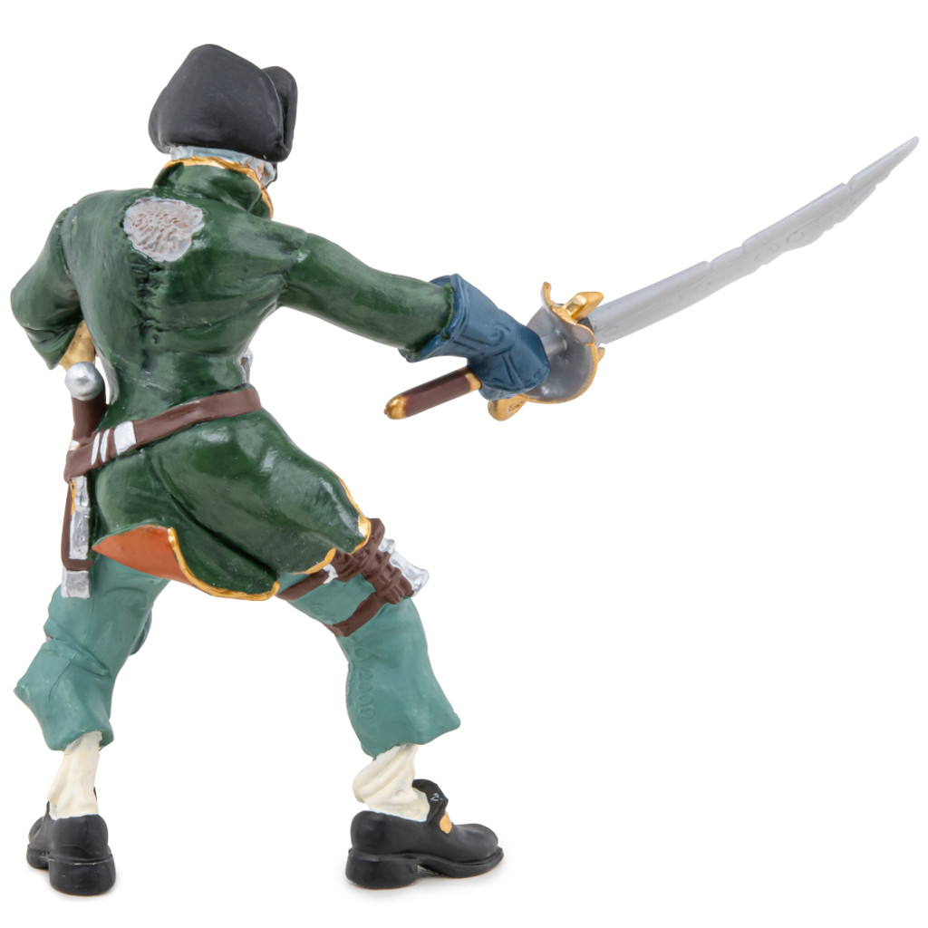 Papo Zombie Pirate back view