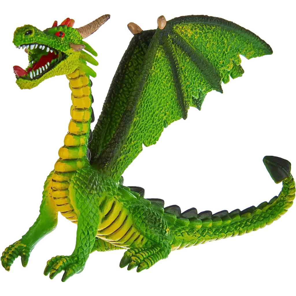 Bullyland Green Dragon Sitting