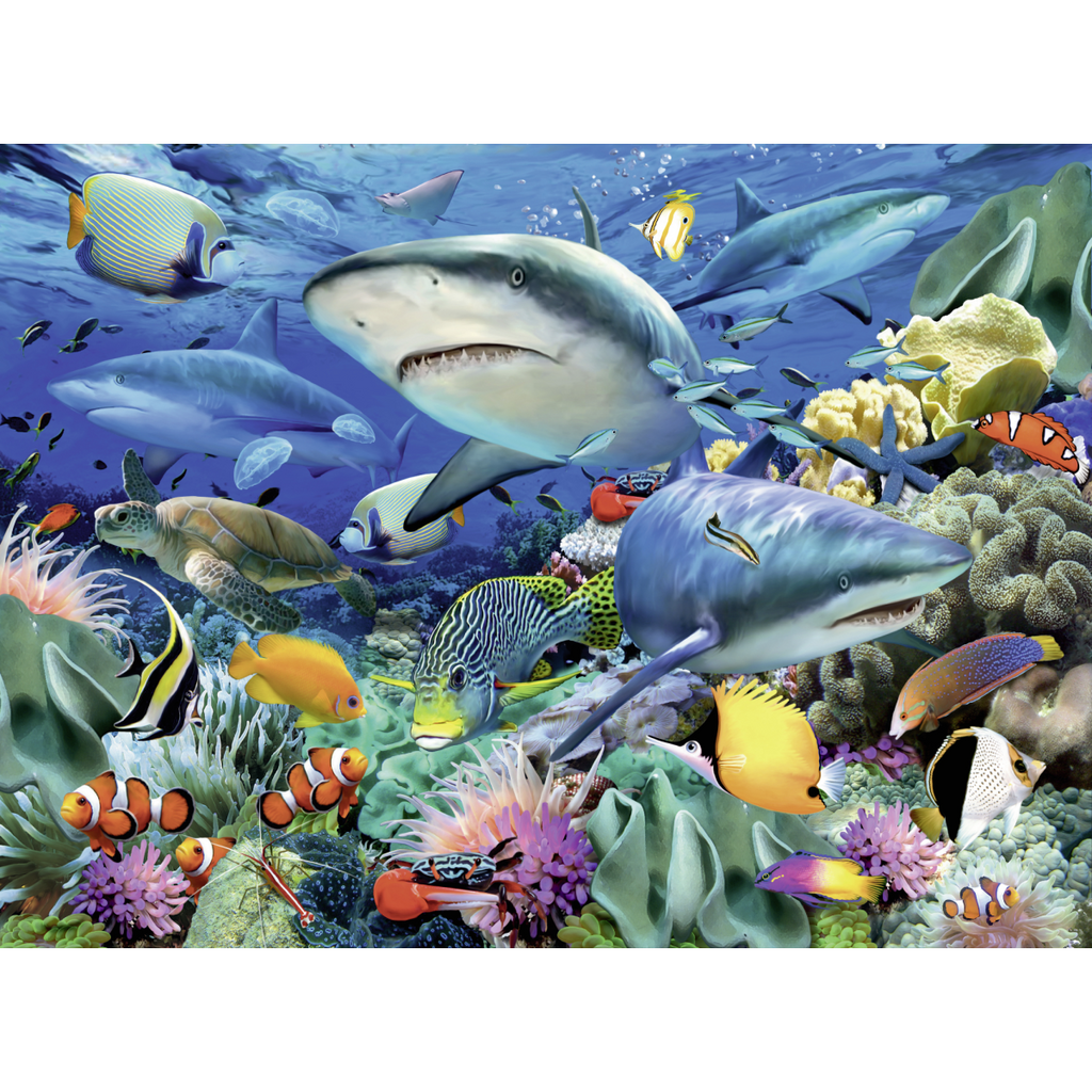 Ravensburger Reef of the Sharks Puzzle 100pc
