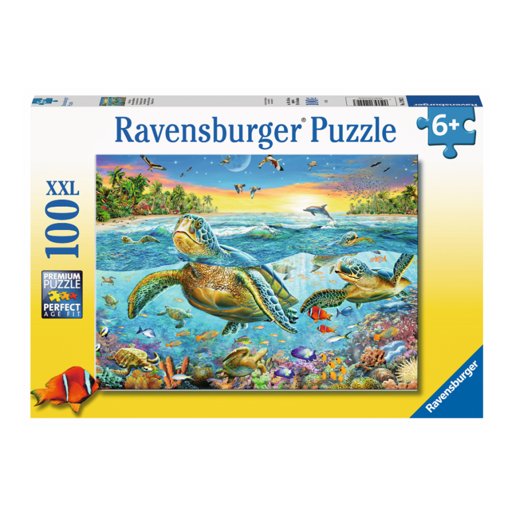 Ravensburger Swim with Sea Turtles Puzzle 100pc 