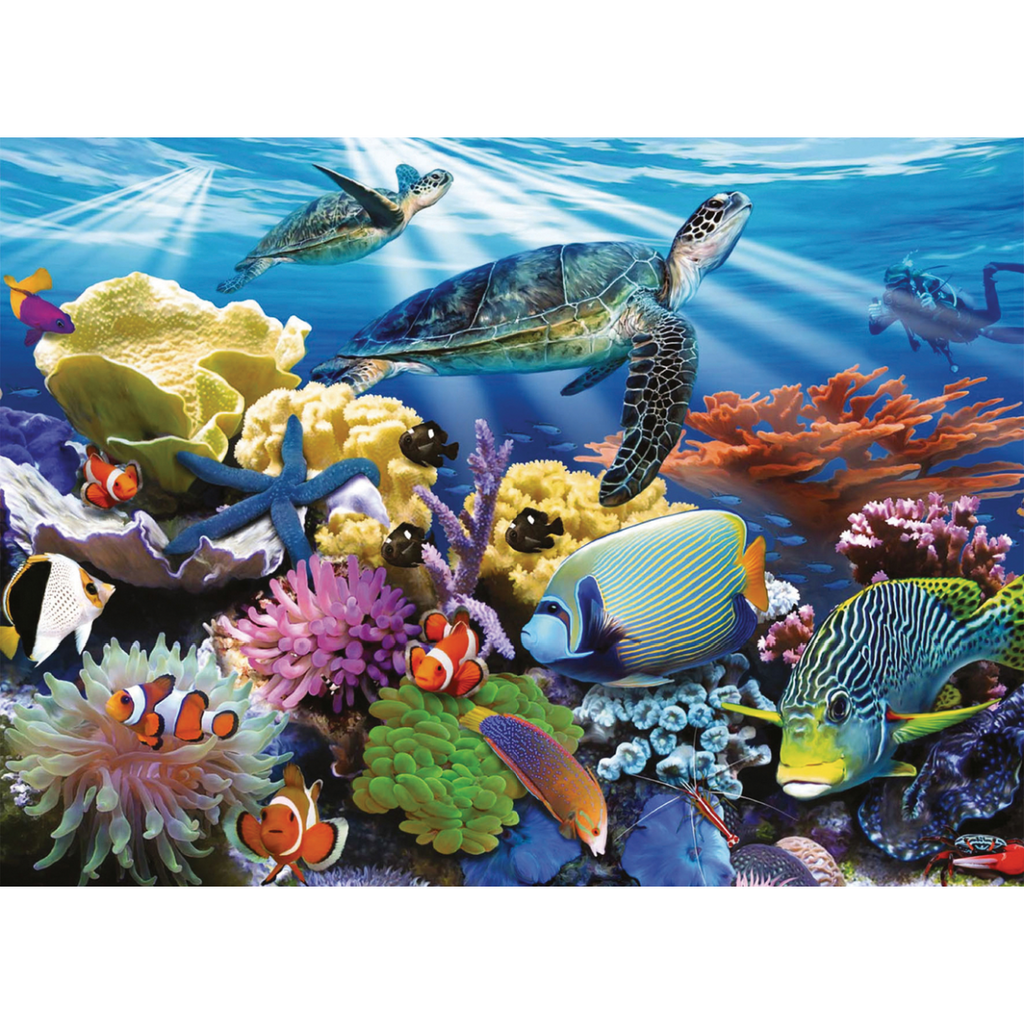 Ravensburger Ocean Turtles Puzzle 200pc 