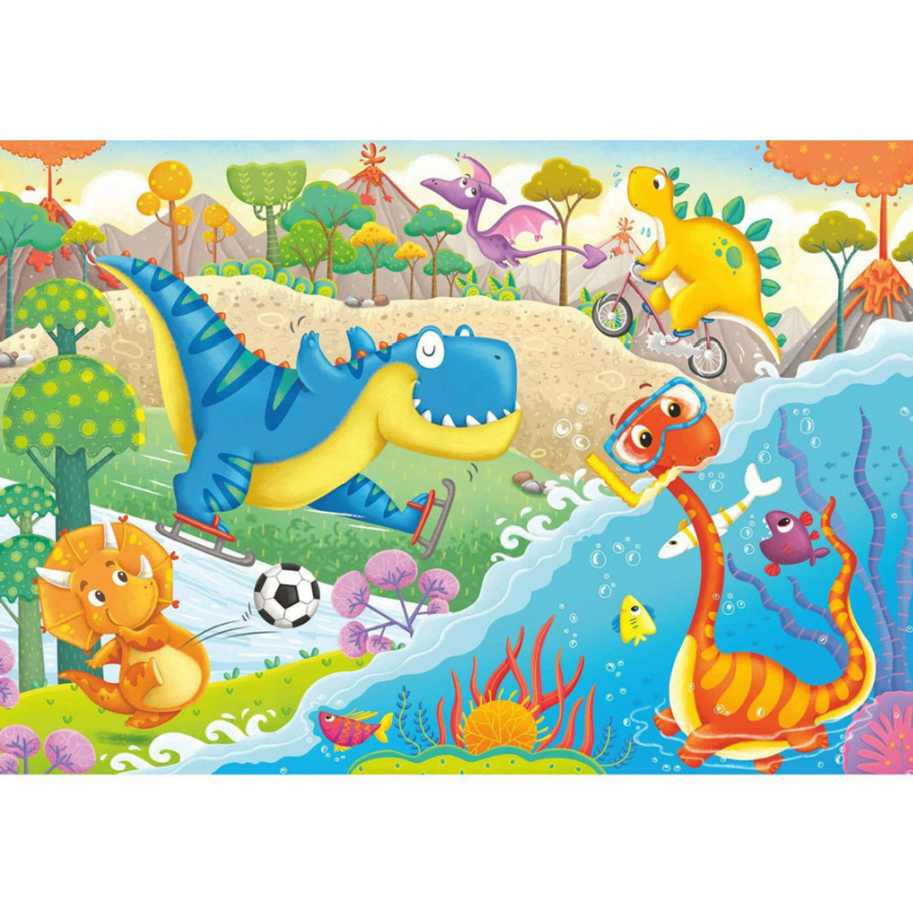 Ravensburger My Dino Friends Puzzle 2 x 12pc