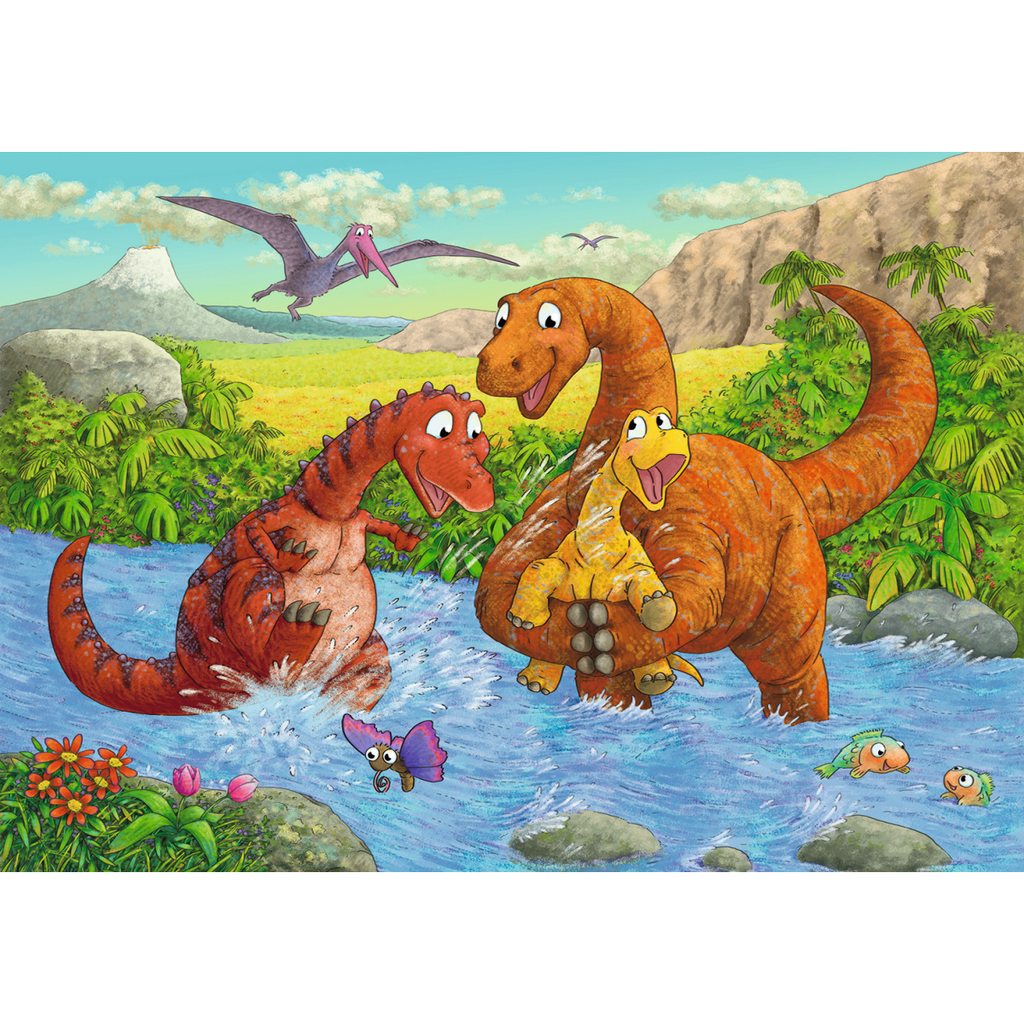 Ravensburger Dinosaurs at Play Puzzle 2 x 24pc