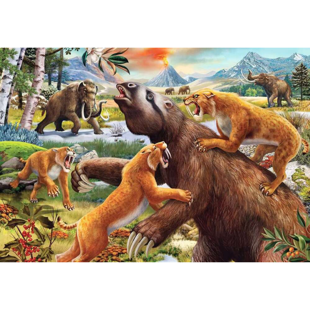 Ravensburger Jurassic Wildlife Puzzle 2 x 24pc