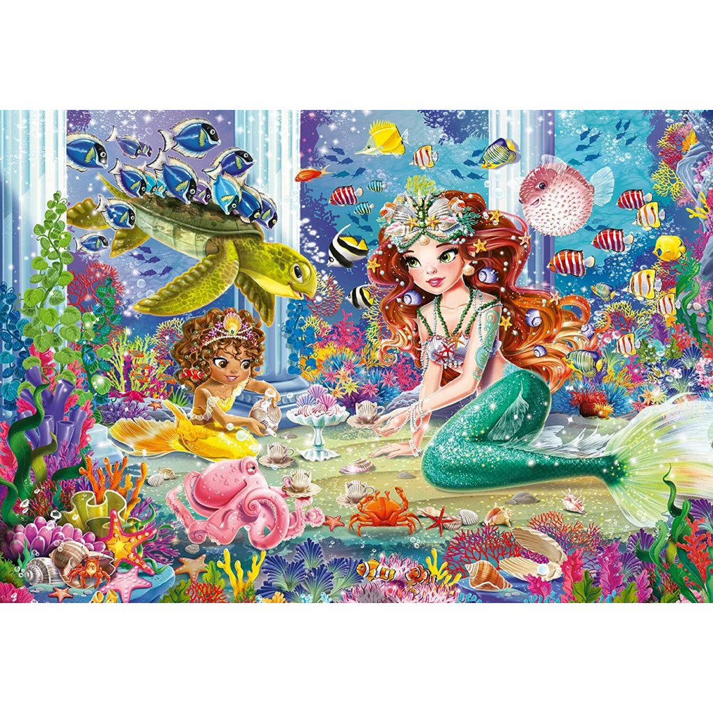 Ravensburger Mermaid Tea Party Puzzle 2 x 24pc