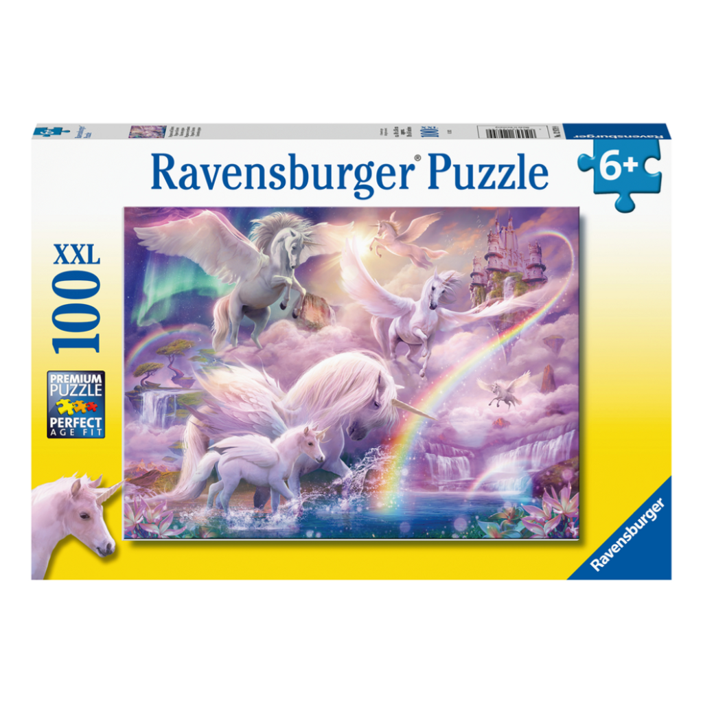 Ravensburger Pegasus Unicorns Puzzle 100pc 