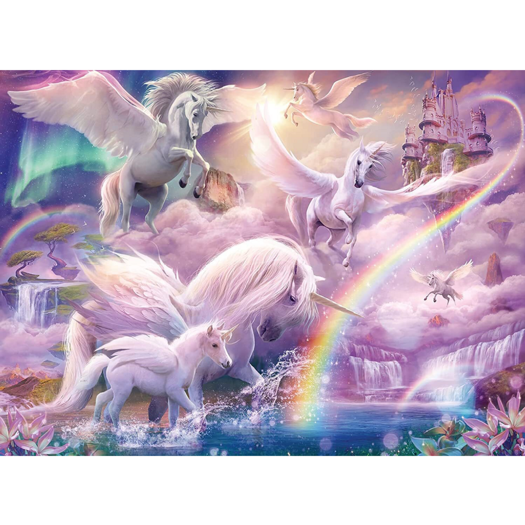 Ravensburger Pegasus Unicorns Puzzle 100pc 