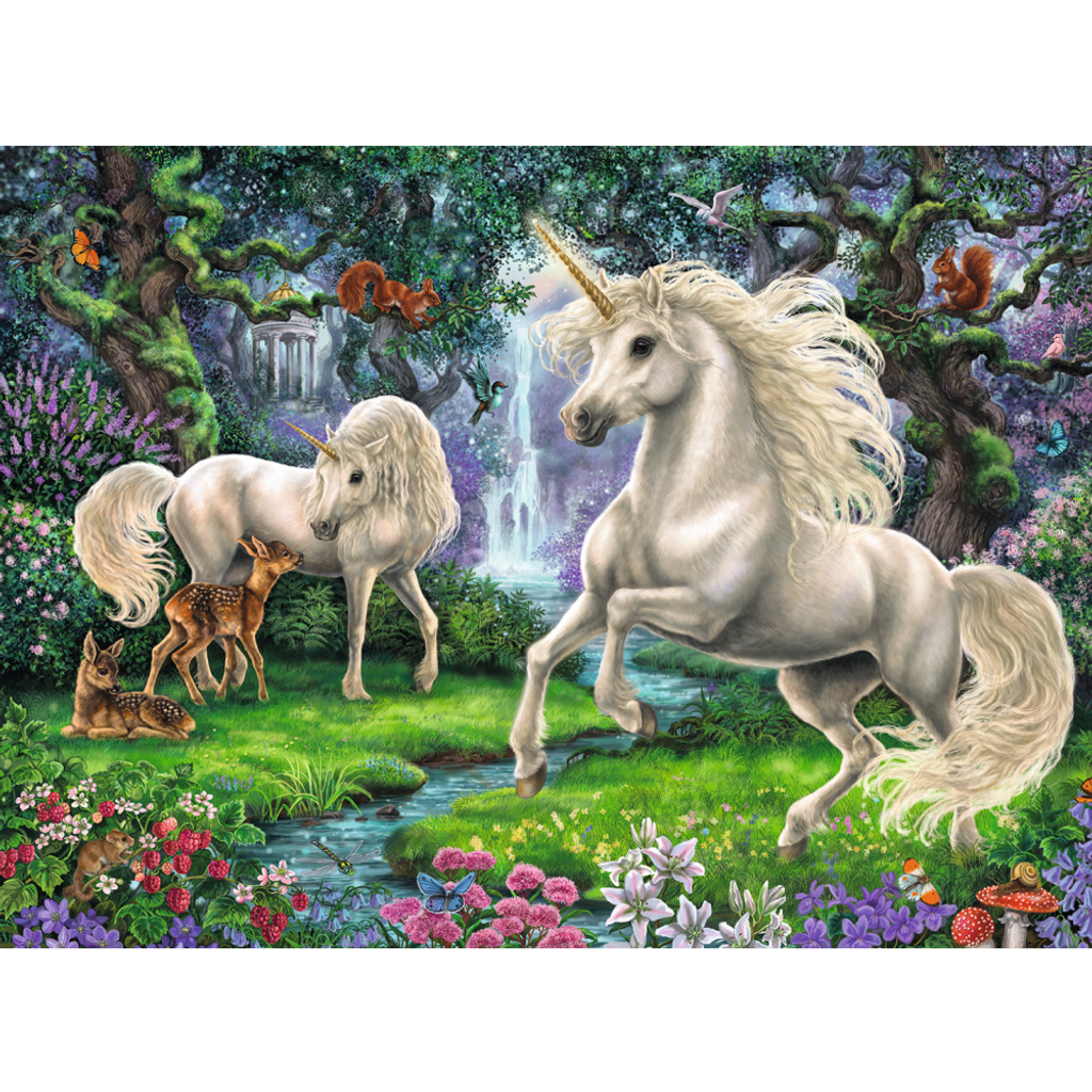 Ravensburger Mystical Unicorns Puzzle 200pc 