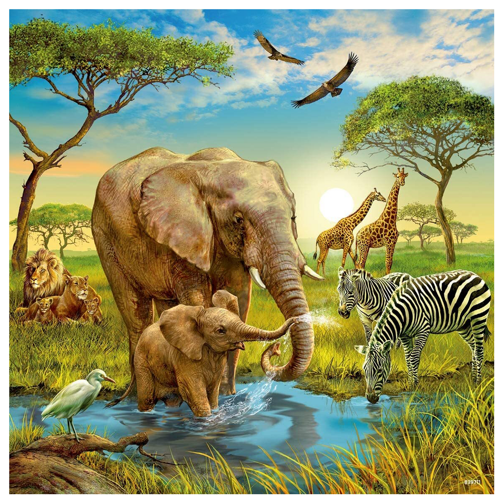 Ravensburger Animals of the Earth Puzzle 3 x 49pc