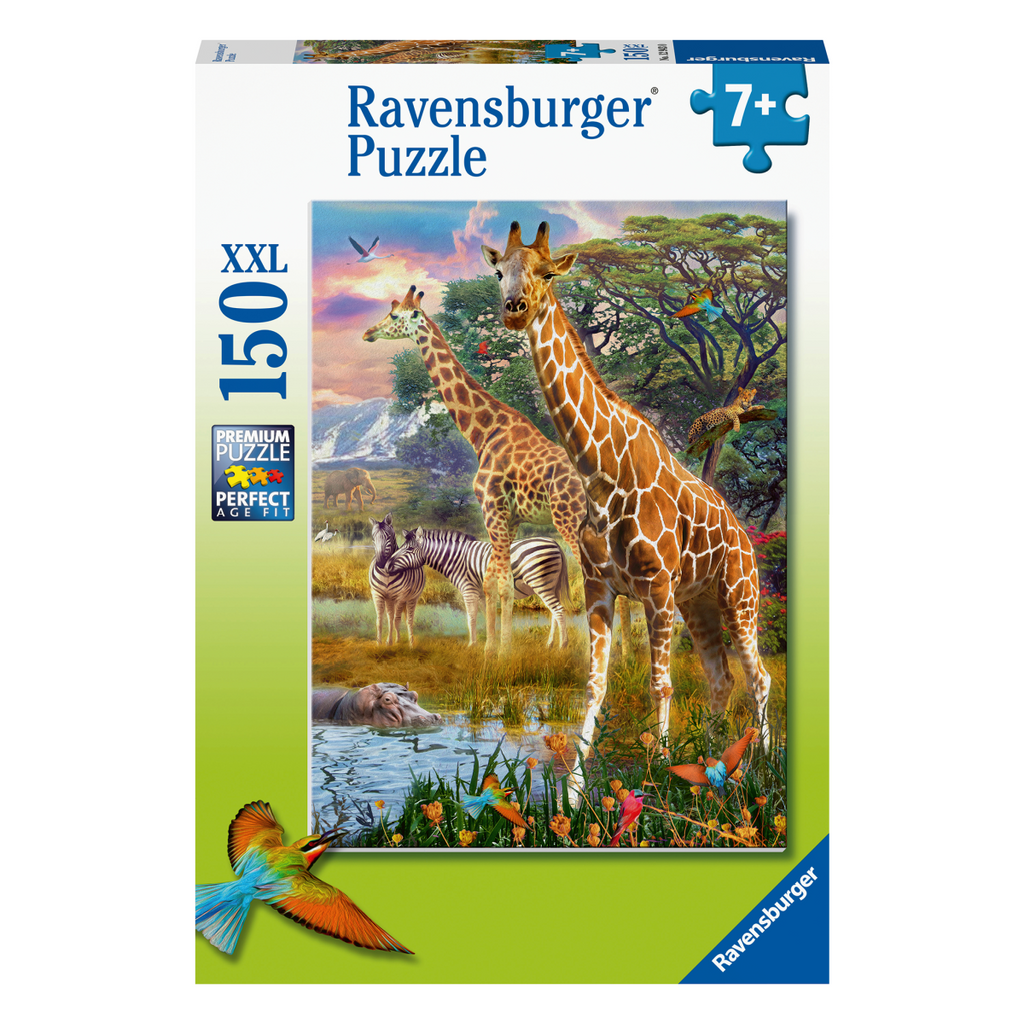 Ravensburger Giraffes in Africa Puzzle 150pc