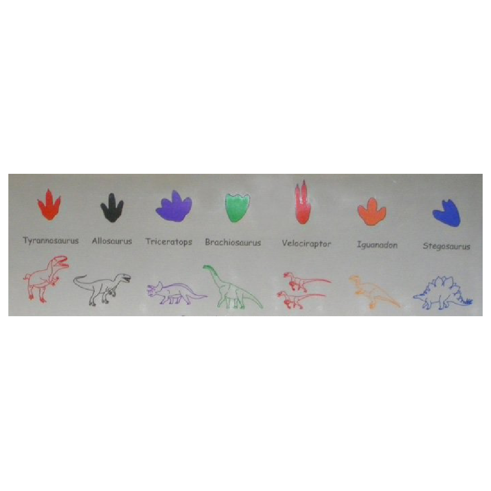 Science and Nature Dinosaur Stampers Set of 8