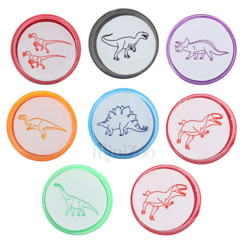 Science and Nature Dinosaur Stampers Set of 8