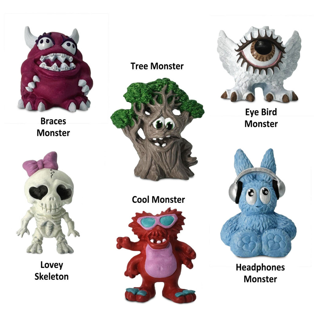 Safari Ltd Friendly Monsters Designer Toob