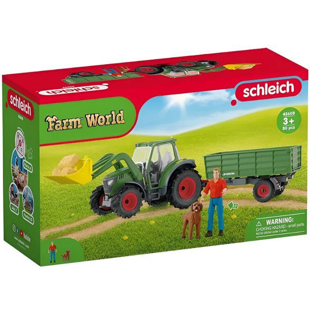 Schleich Tractor with Trailer 2024 packaging