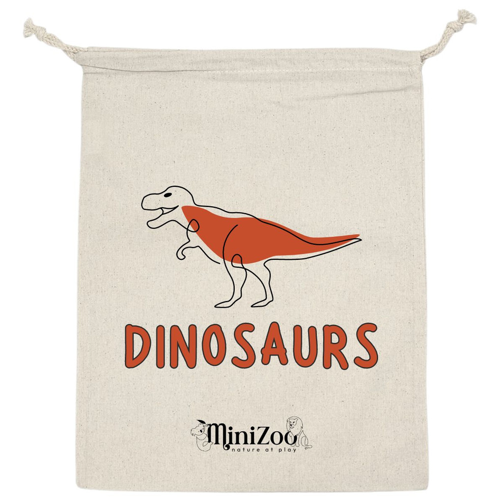 MiniZoo Dinosaurs Drawstring Bag