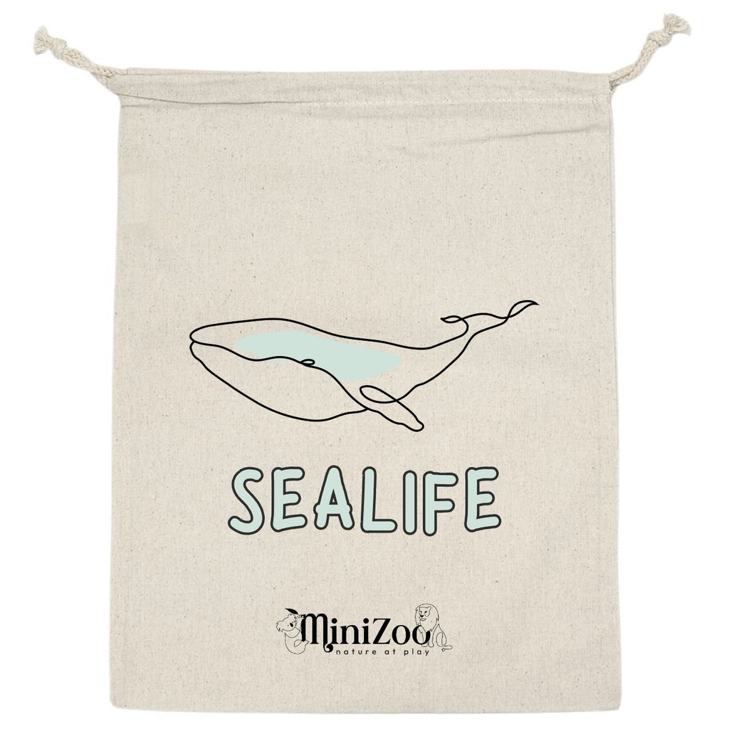 MiniZoo Sealife Drawstring Bag