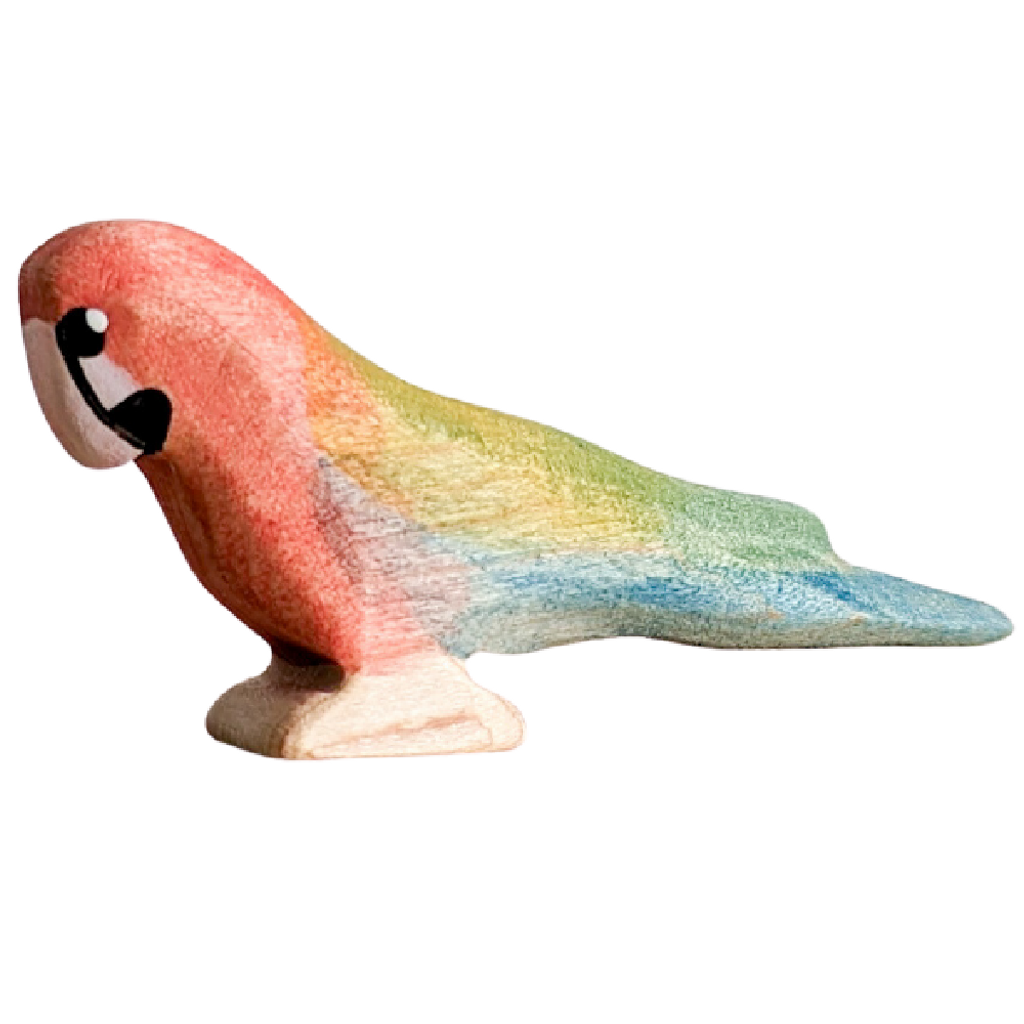 NOM Handcrafted Scarlet Macaw