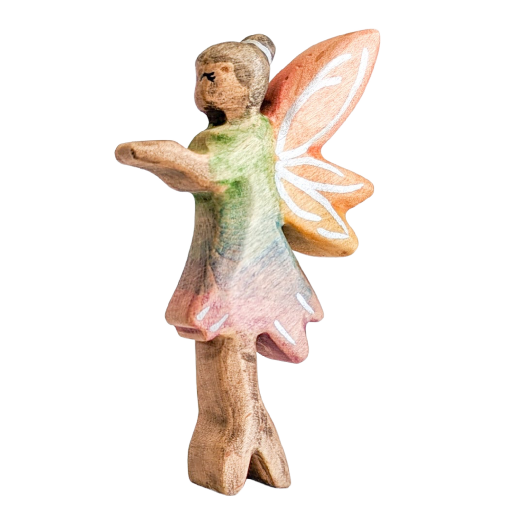 NOM Handcrafted Fairy Standing Dark Skin