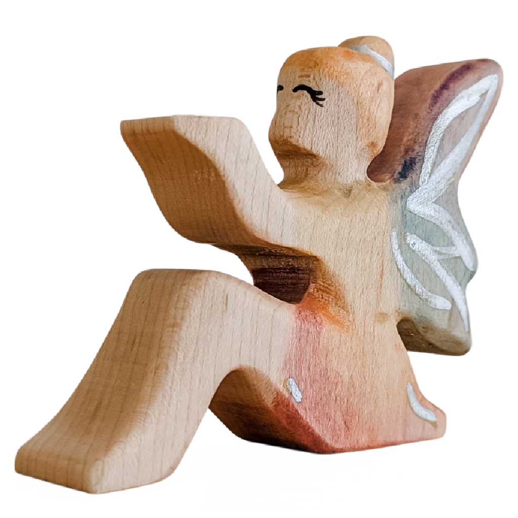 NOM Handcrafted Fairy Sitting Light Skin