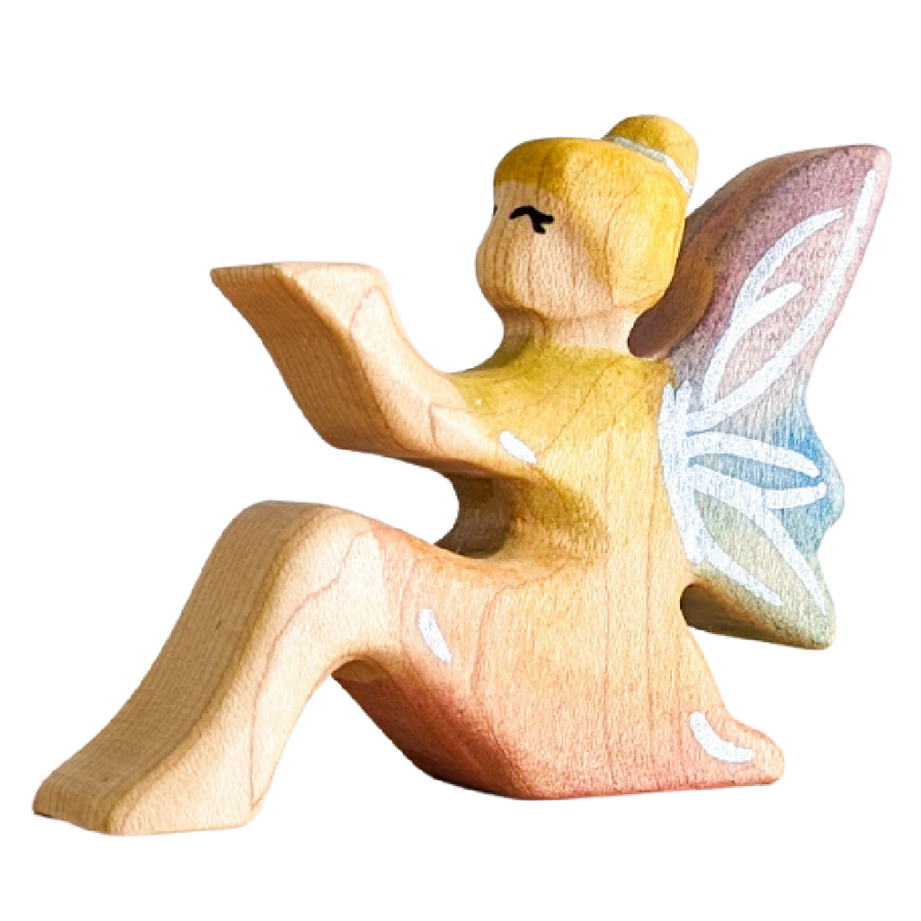 NOM Handcrafted Fairy Sitting Light Skin