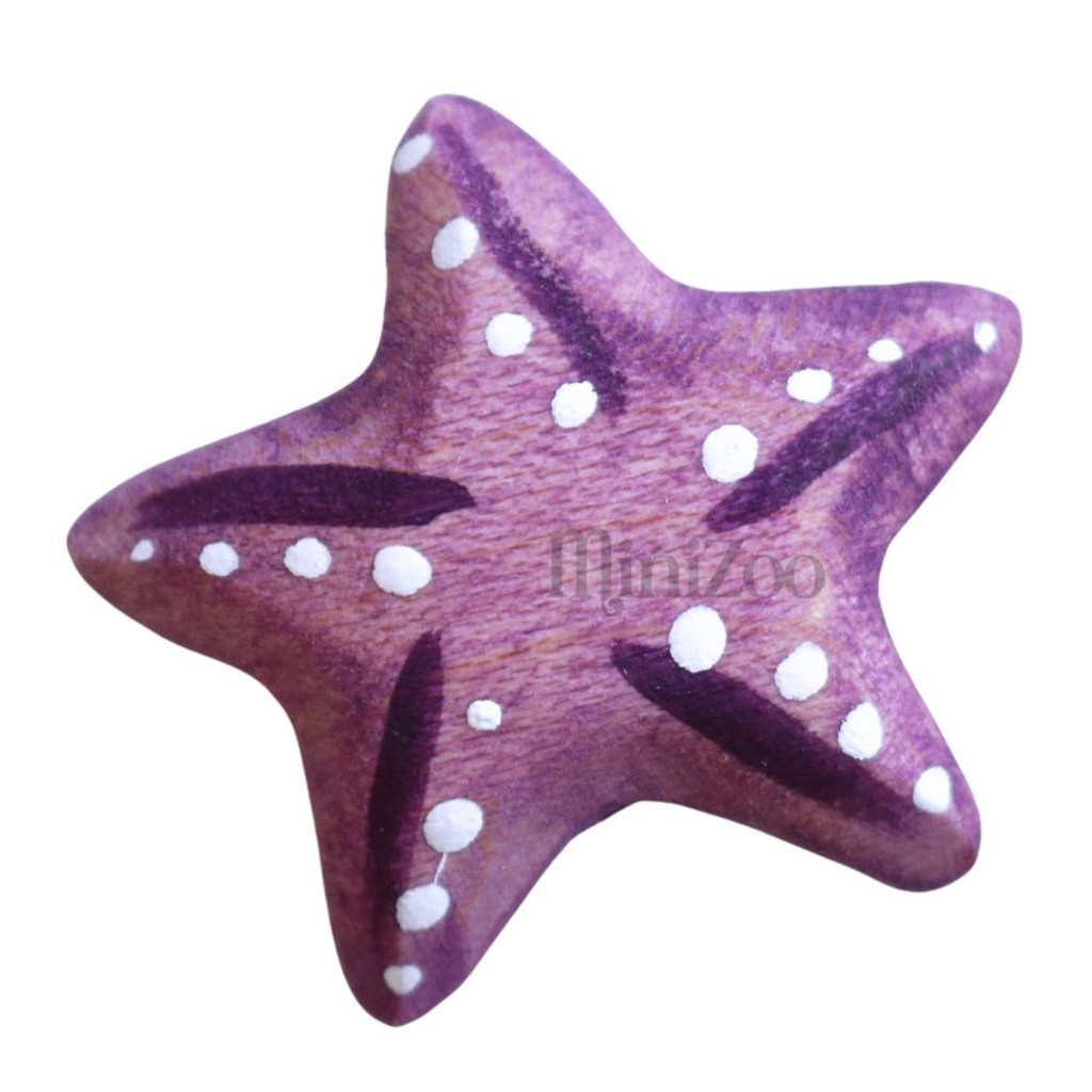 NOM Handcrafted Starfish Purple